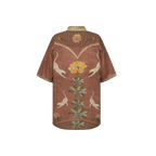WANDERING FOLK - EYE OF THE JUNGLE SHIRT- HAZEL