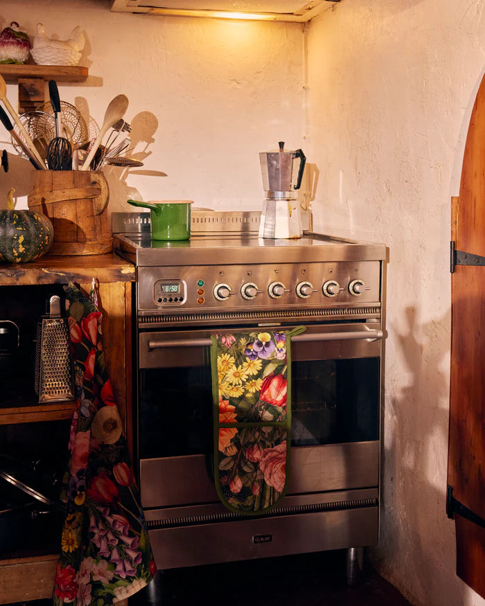 KIP & CO - COTTAGE GARDEN EDEN DOUBLE OVEN MITT