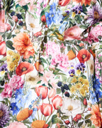KIP & CO - ORGANIC COTTON FITTED SHEET - COTTAGE GARDEN