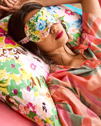 KIP & CO - SILK EYE MASK - ALFRESCO