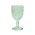 WANDERING FOLK - PEPPERMINT GOBLET GLASS (SET OF 2)