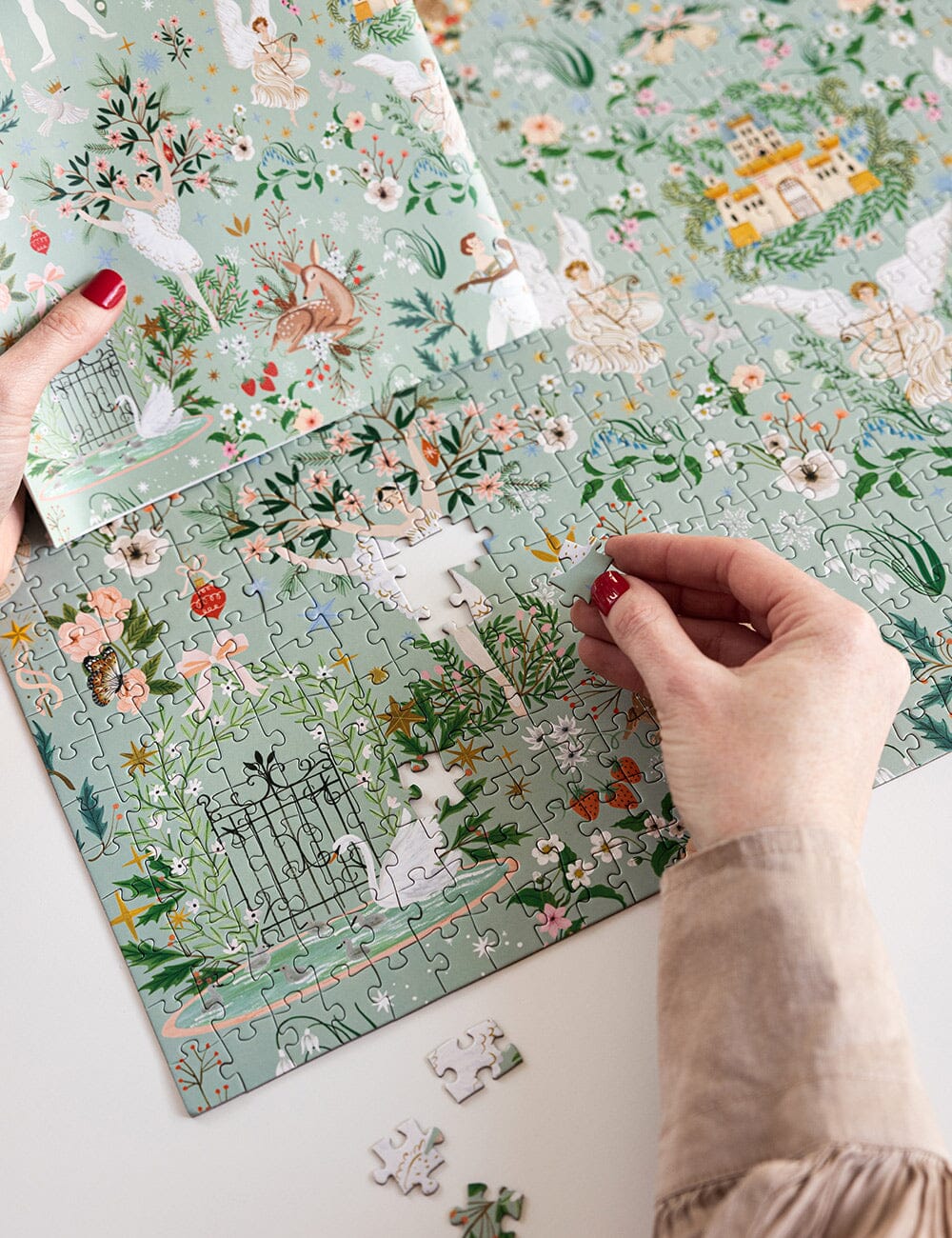 BESPOKE LETTERPRESS - 1000PC PUZZLE - ENCHANTED BALLET