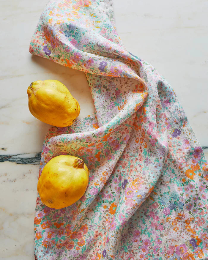 KIP & CO - LITTLE BIT DITSY LINEN TEA TOWEL