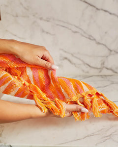 KIP & CO - TERRY HAND TOWEL - HATCH