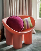 KIP & CO - VELVET PEA CUSHION - ANEMONE