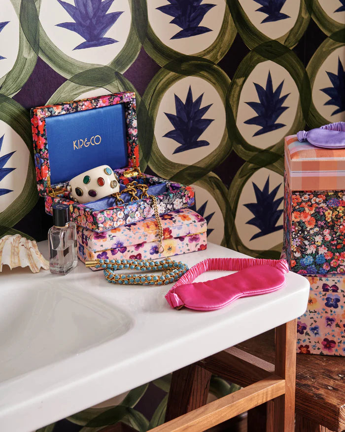 KIP & CO - PERFECT PINK SILK EYE MASK