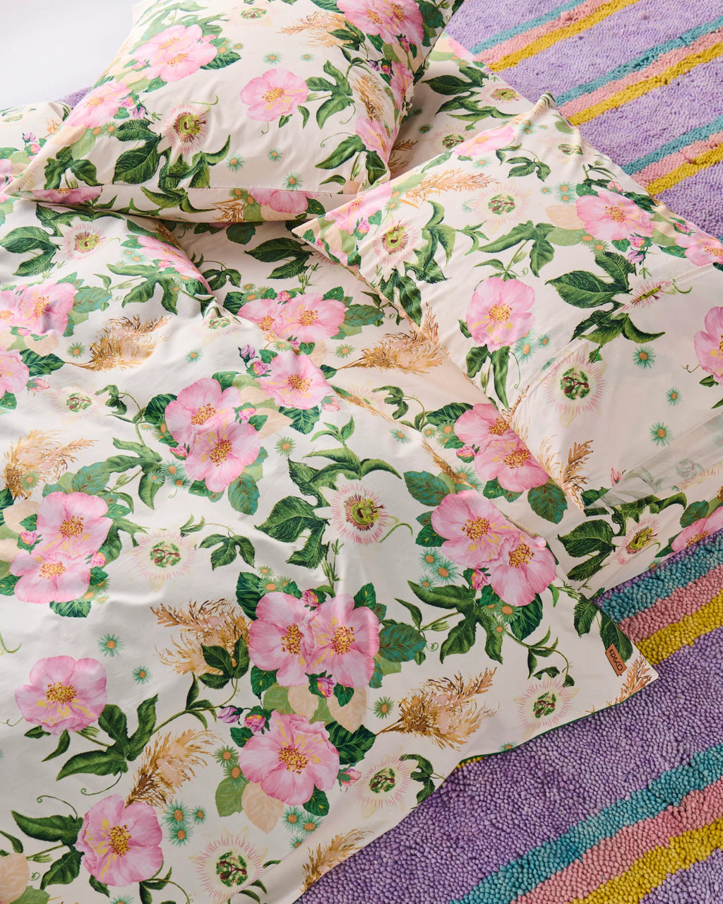 KIP & CO - ORGANIC COTTON QUILT COVER - SUNDAY STROLL