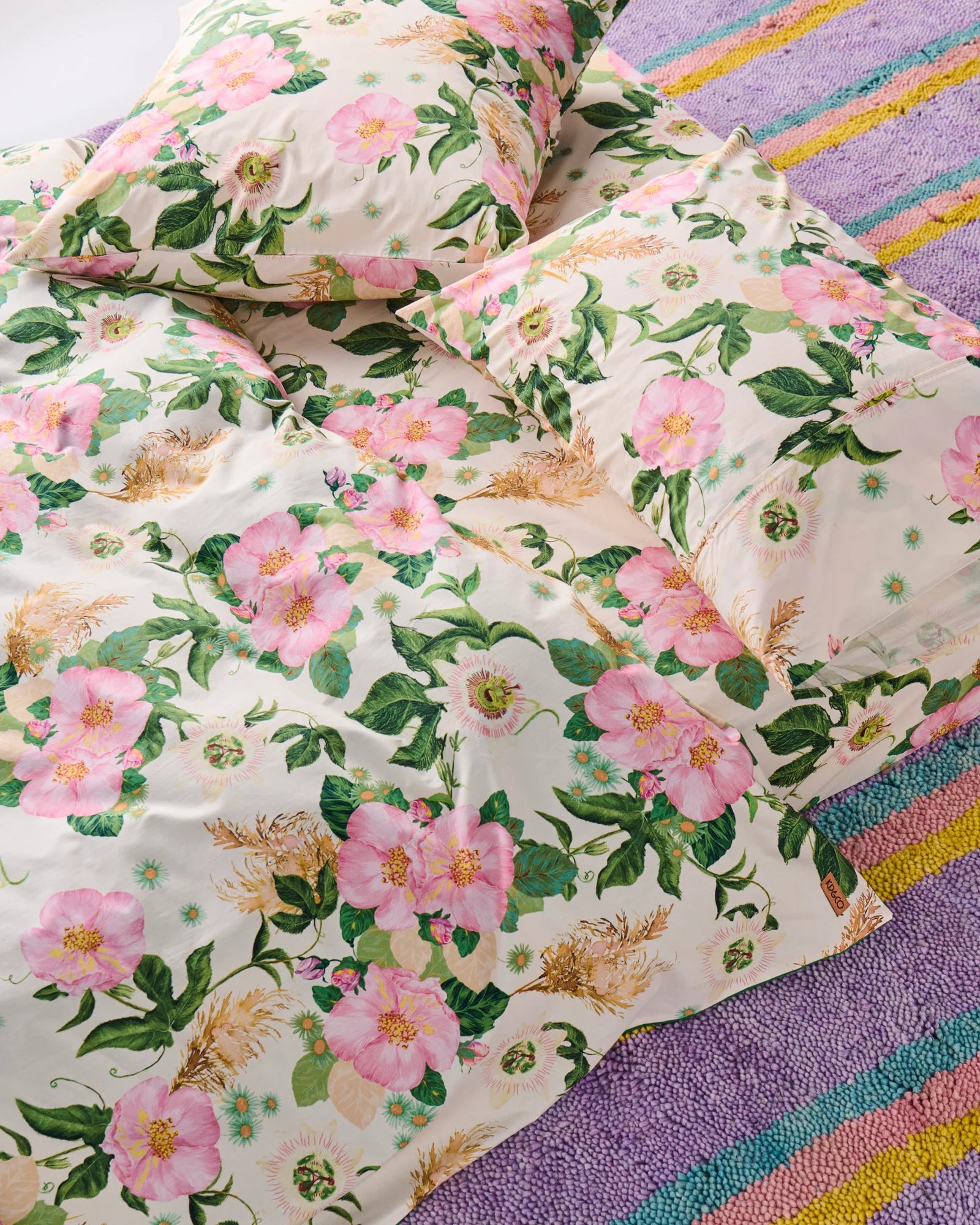 KIP & CO - ORGANIC COTTON QUILT COVER - SUNDAY STROLL