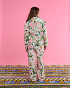 KIP & CO - ORGANIC COTTON LONG SLEEVE PYJAMA TOP & PANT SET - SUNDAY STROLL