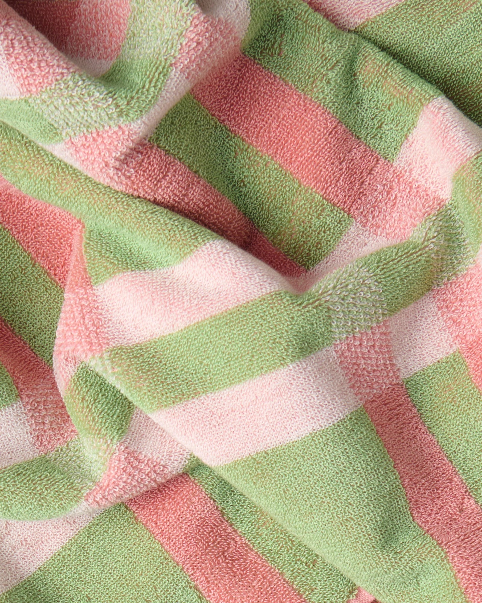 KIP & CO - TERRY HAND TOWEL - PISTACHIO TARTAN