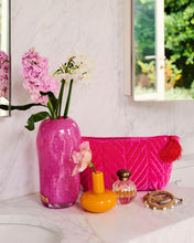 Load image into Gallery viewer, KIP &amp; CO - VELVET TOILETRY BAG - ME AND YOU
