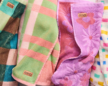 Load image into Gallery viewer, KIP &amp; CO - TERRY FACE WASHER - WOODLAND TARTAN
