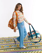 KIP & CO - DUFFLE BAG - WOODLAND TARTAN