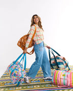 KIP & CO - DUFFLE BAG - WOODLAND TARTAN