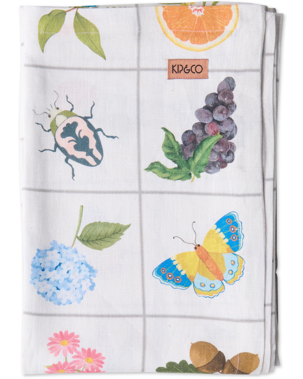 KIP & CO - LINEN TABLECLOTH STANDARD RECTANGULAR - PRAIRIE