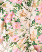 KIP & CO - ORGANIC COTTON FITTED SHEET - SUNDAY STROLL
