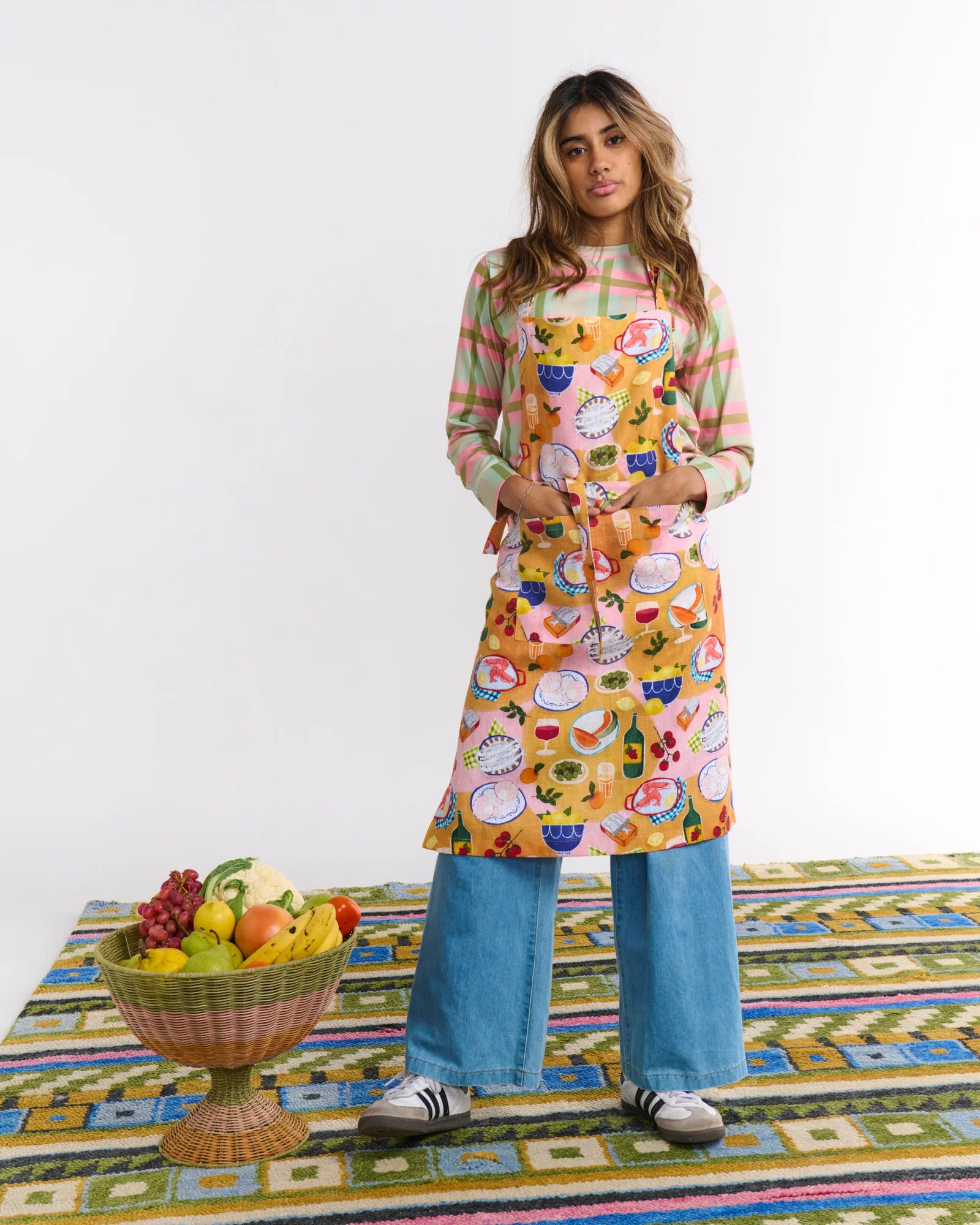KIP & CO - LINEN APRON - SUPPER