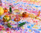 KIP & CO - STALK WINE GLASS 2P SET - GARDEN PARTY