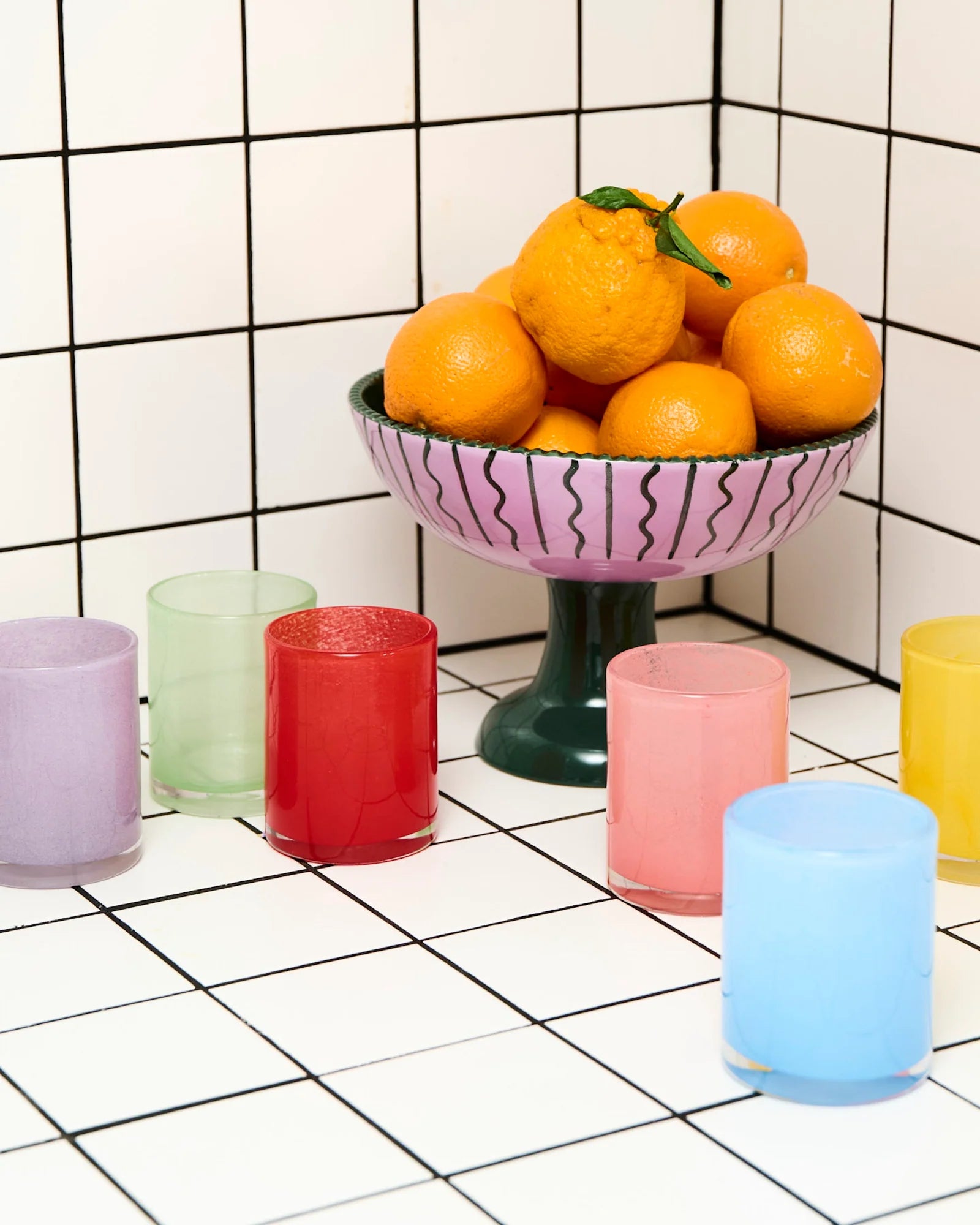 KIP & CO - TUMBLER GLASS 6P SET - DREAMY