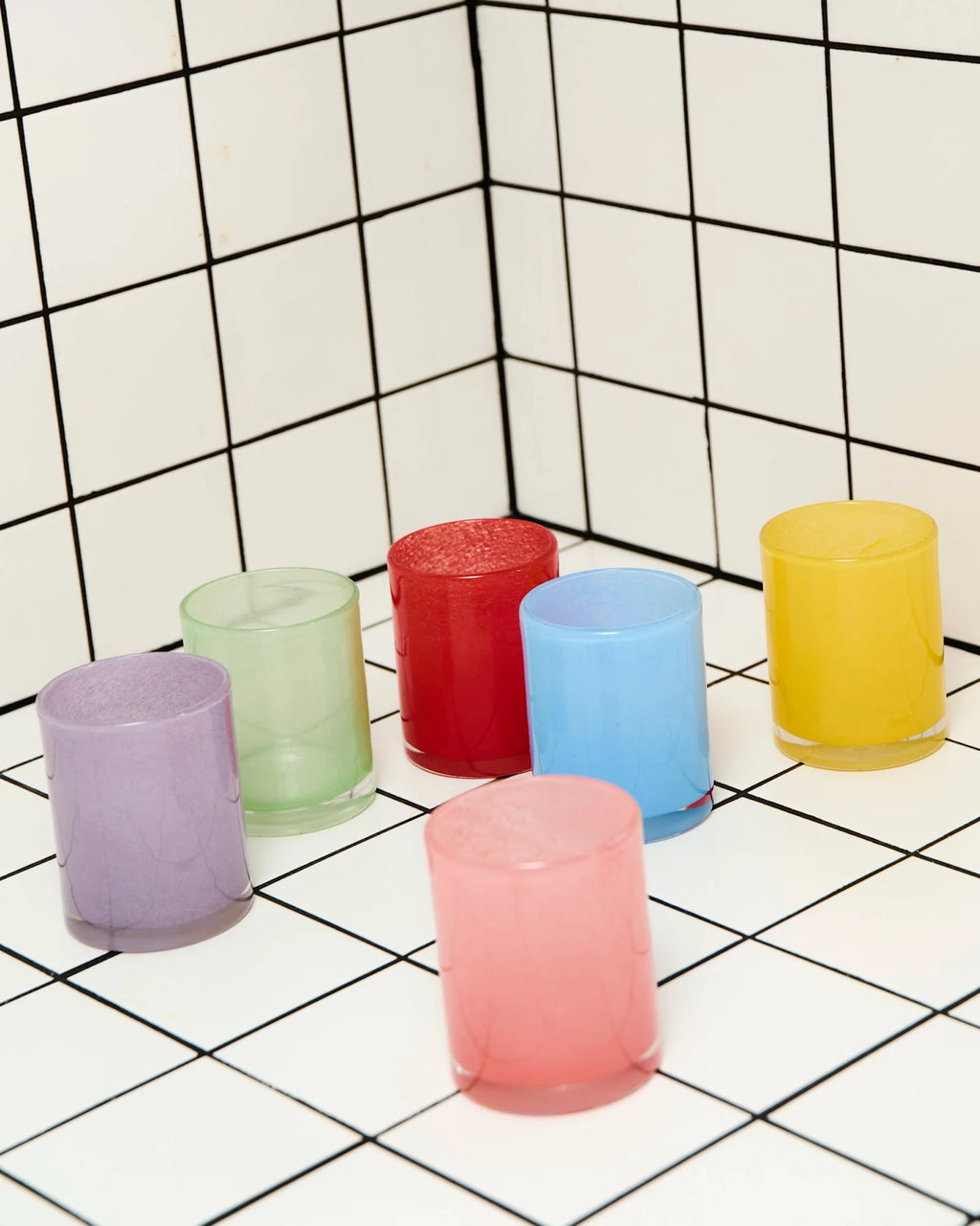 KIP & CO - TUMBLER GLASS 6P SET - DREAMY