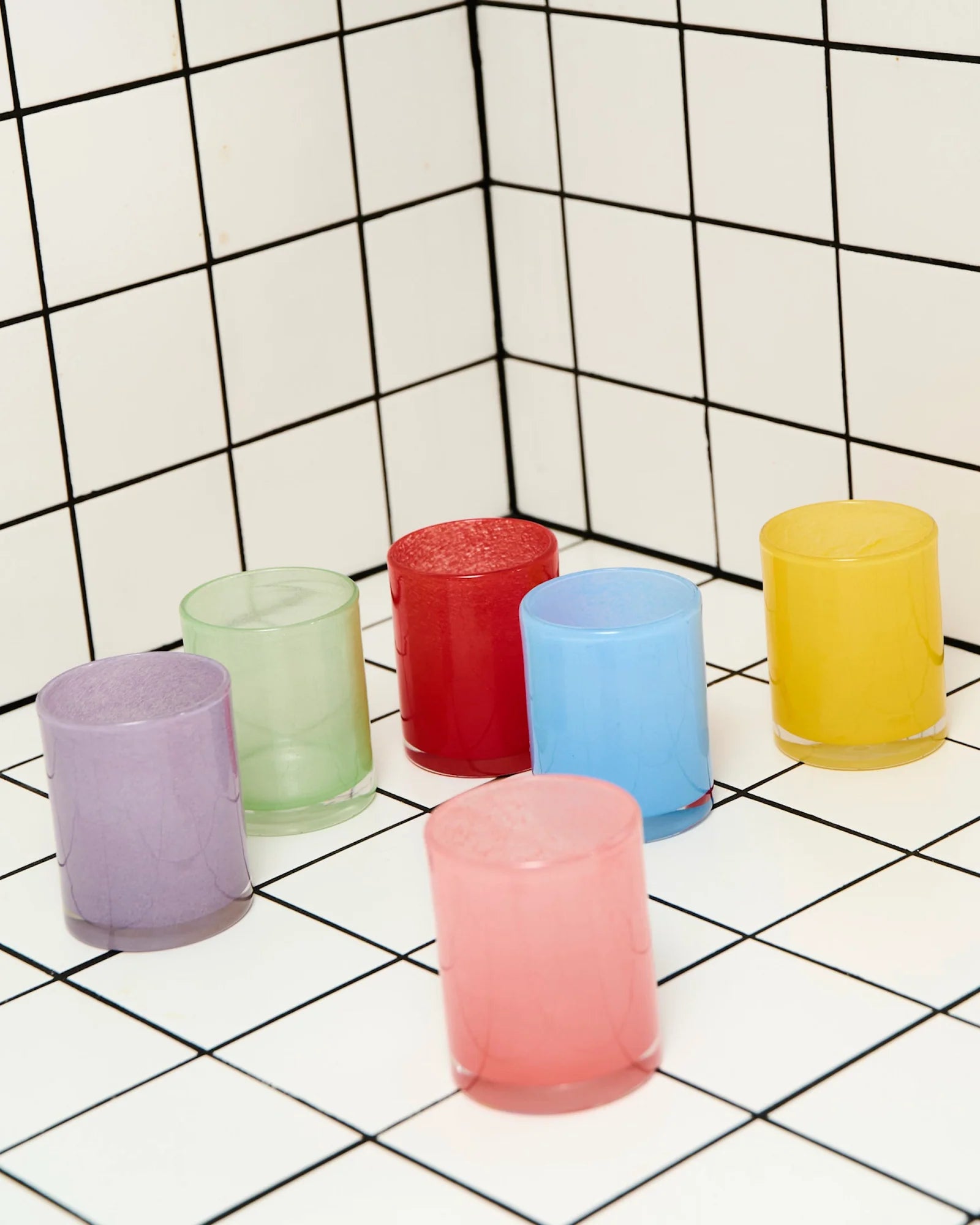 KIP & CO - TUMBLER GLASS 6P SET - DREAMY