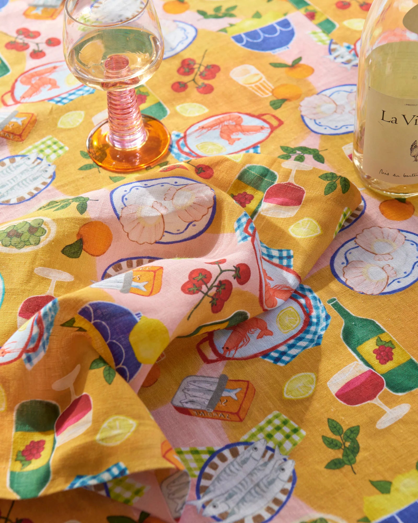 KIP & CO - LINEN 4P NAPKIN SET - SUPPER