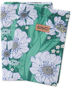 KIP & CO - LINEN 4P NAPKIN SET - TUMBLING FLOWERS GREEN