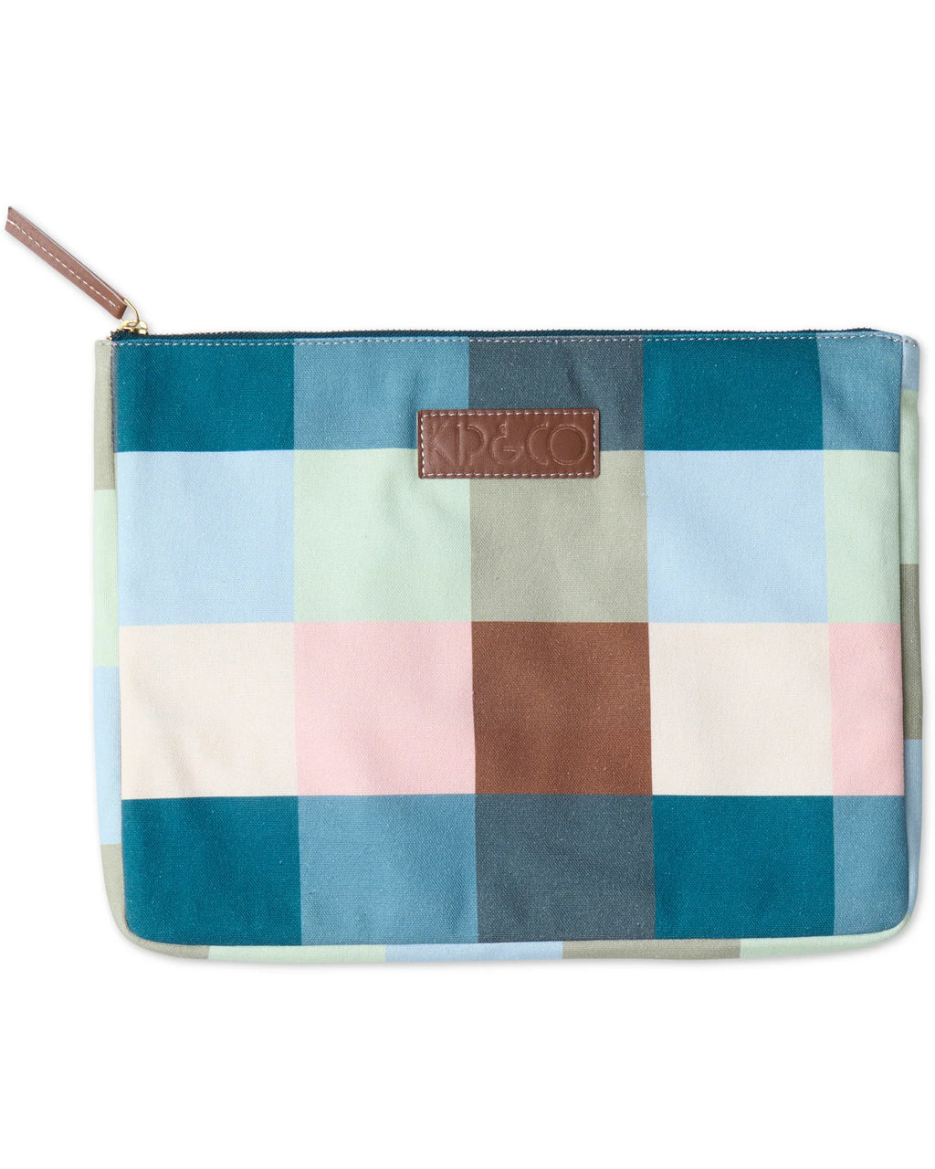 KIP & CO - LAPTOP CASE - WOODLAND TARTAN