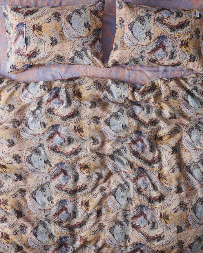 KIP & CO X ERNABELLA ARTS - LIKARA LINEN QUILT COVER