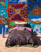 KIP & CO X ERNABELLA ARTS - TJALA TJUKURPA LINEN QUILT COVER