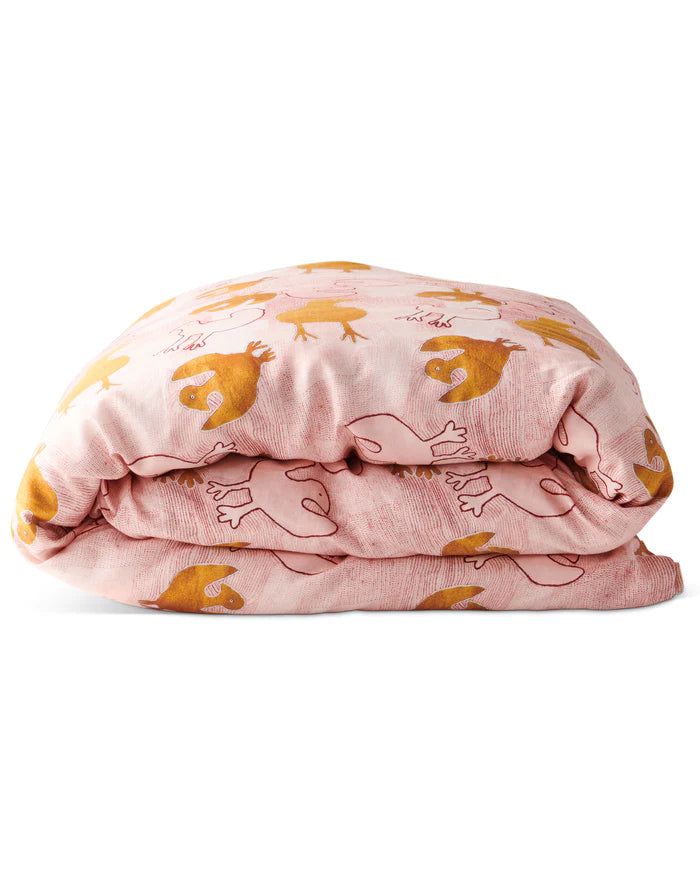KIP & CO X ERNABELLA ARTS - TJULPU KULUNYPA LINEN QUILT COVER