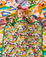 Load image into Gallery viewer, KIP &amp; CO - ORGANIC COTTON SNUGGLE BLANKET - ALL CREATURES GREAT &amp; SMALL
