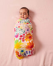 Load image into Gallery viewer, KIP &amp; CO - FIELD OF DREAMS IN COLOUR BAMBOO SWADDLE
