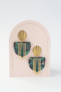 MIDDLE CHILD - BANDSTAND EARRINGS - JADE