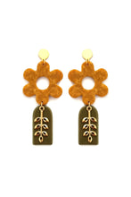 Load image into Gallery viewer, MIDDLE CIHLD - SWEET-TALKER EARRINGS - MUSTARD
