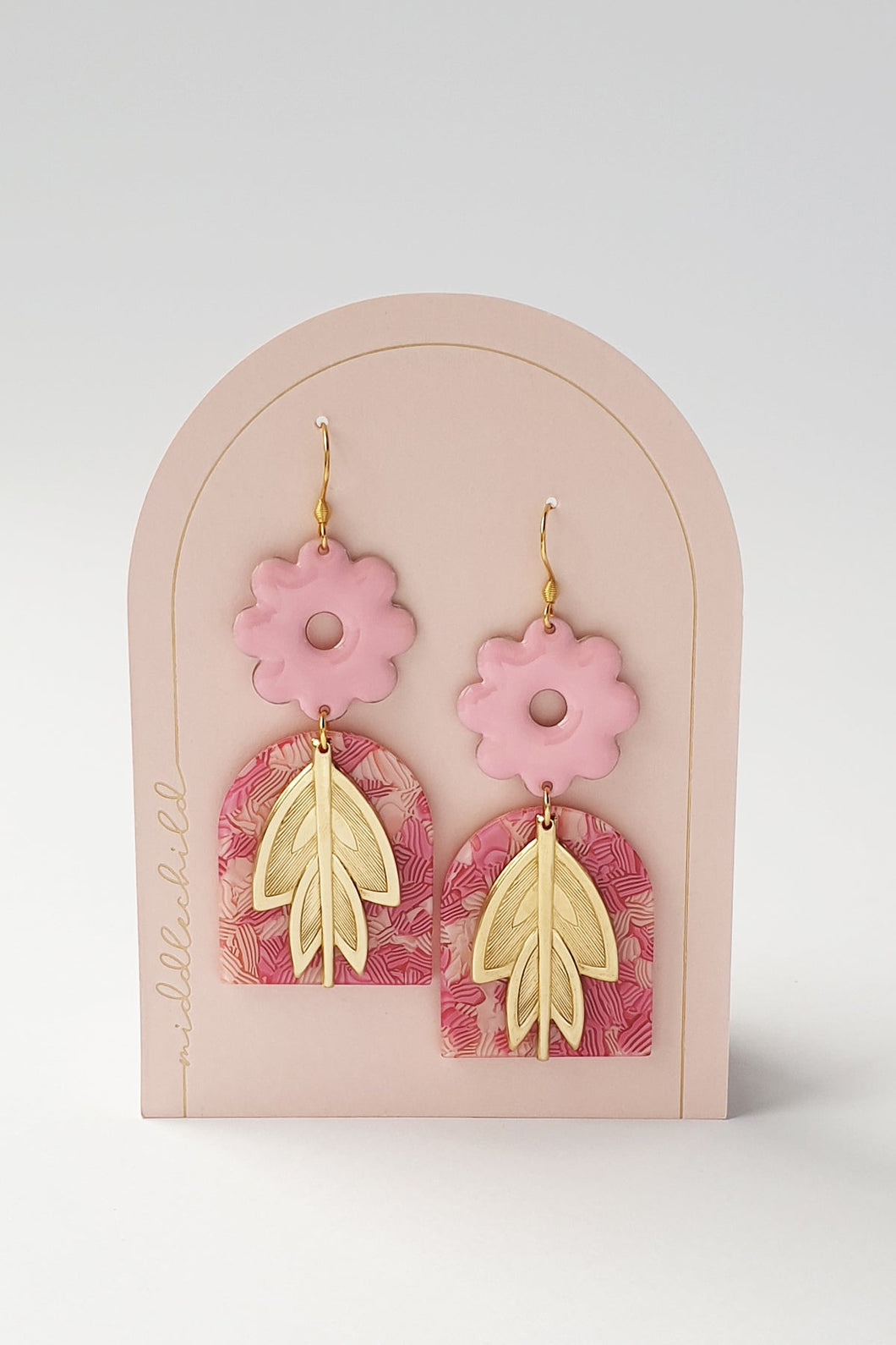 MIDDLE CHILD - FROLIC EARRINGS - PINK