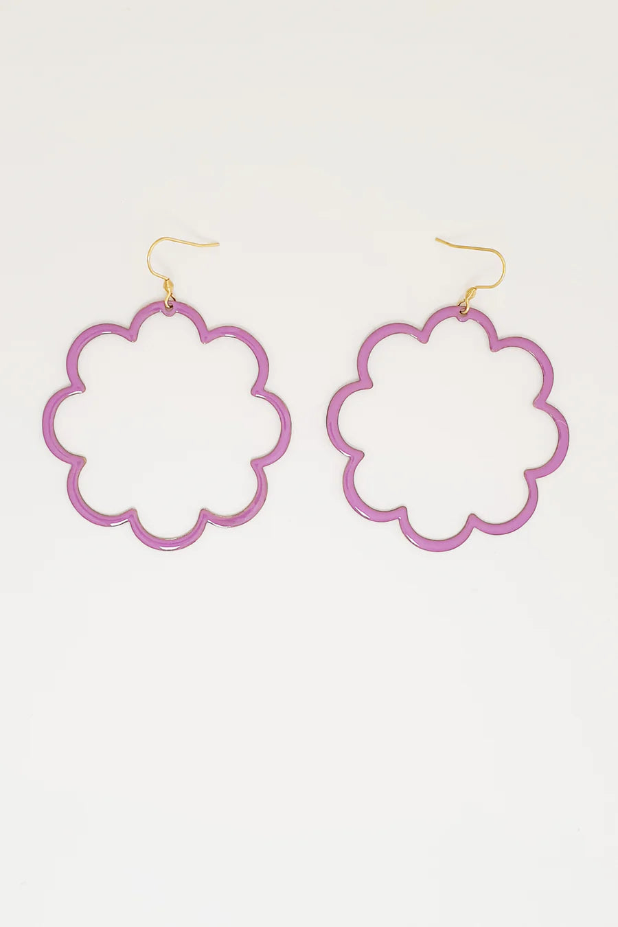 MIDDLE CHILD - PIROUETTE EARRINGS - VIOLET