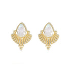 TONIMAY - VENUS MOONSTONE GOLD EARRINGS