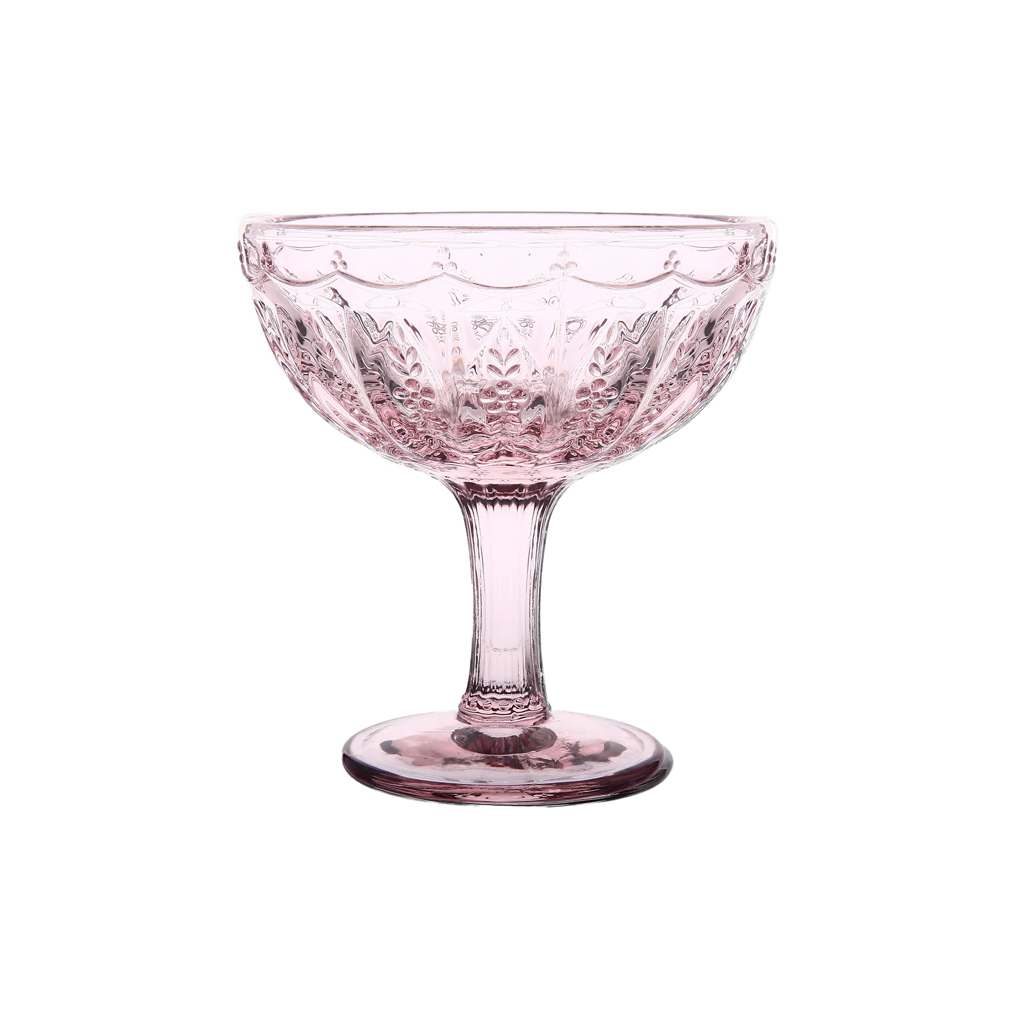 WANDERING FOLK - PRIMROSE MARGARITA GLASS (SET OF 2)