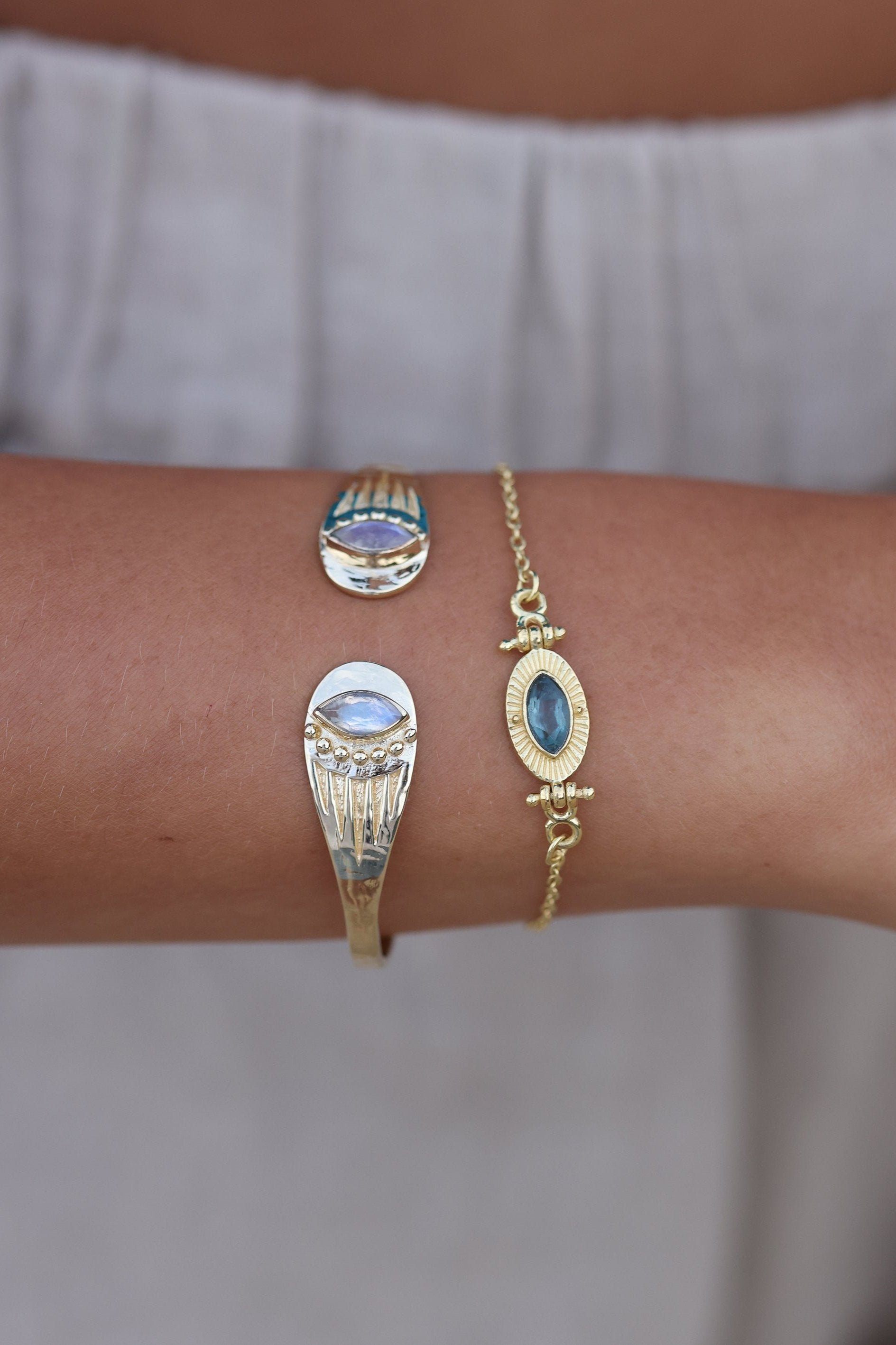 TONIMAY - RADIANCE APATITE GOLD BRACELET