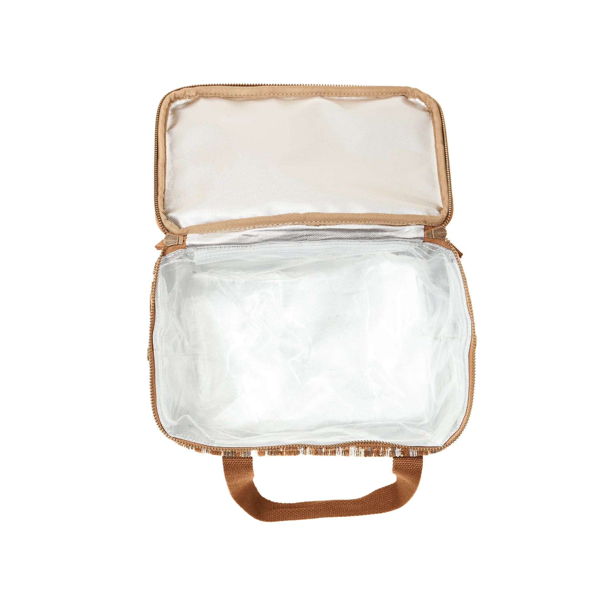 WANDERING FOLK - CORD LARGE COOLER BAG - CHOCOLATE