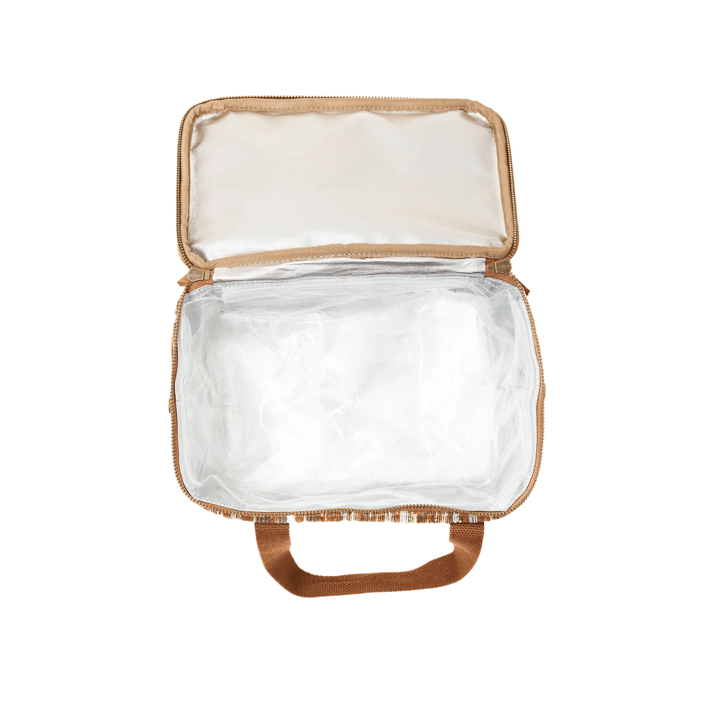 WANDERING FOLK - CORD COOLER BAG MINI - CHOCOLATE