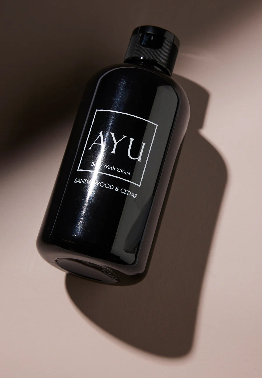 AYU - BODY WASH - SANDALWOOD & CEDAR