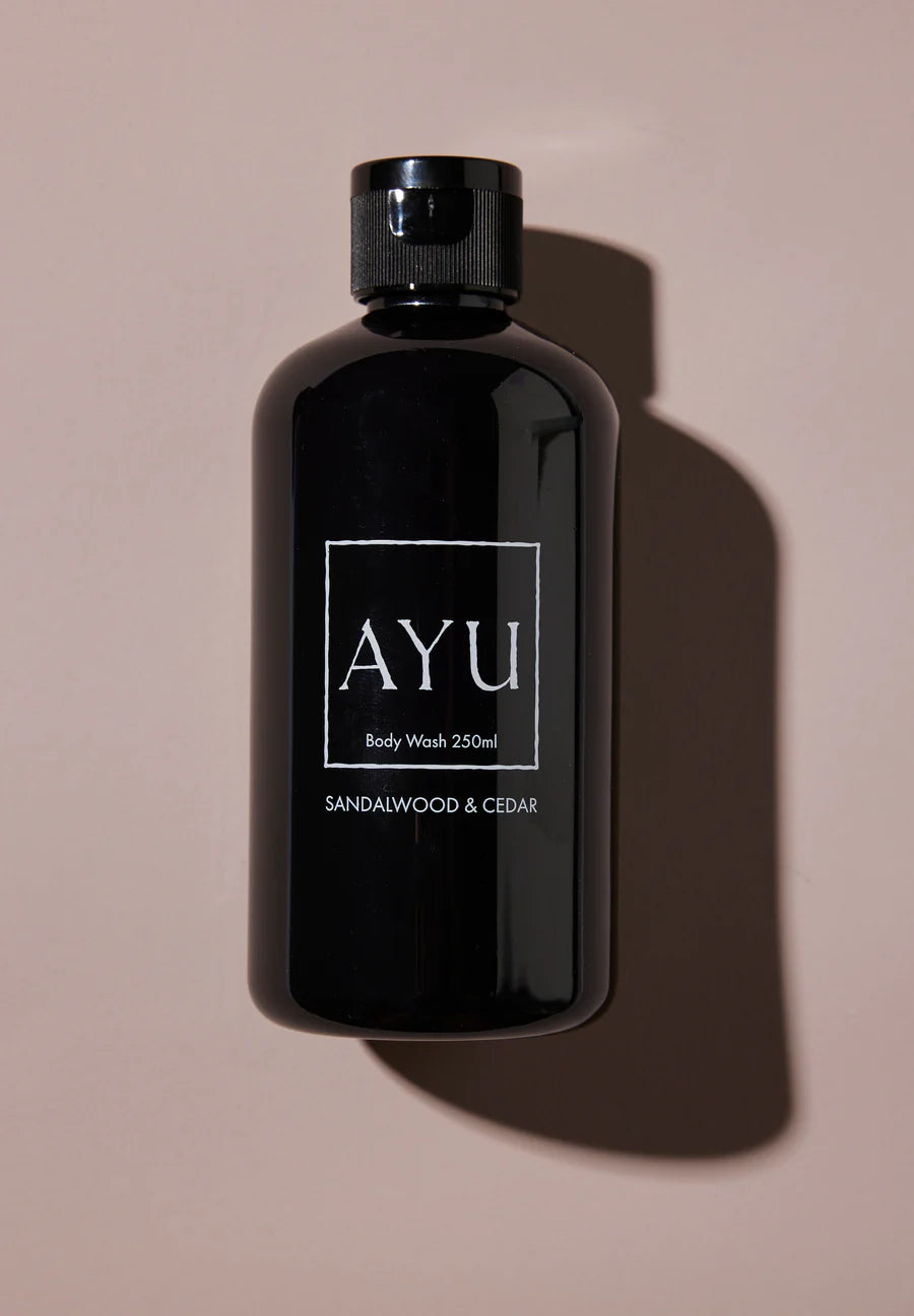 AYU - BODY WASH - SANDALWOOD & CEDAR