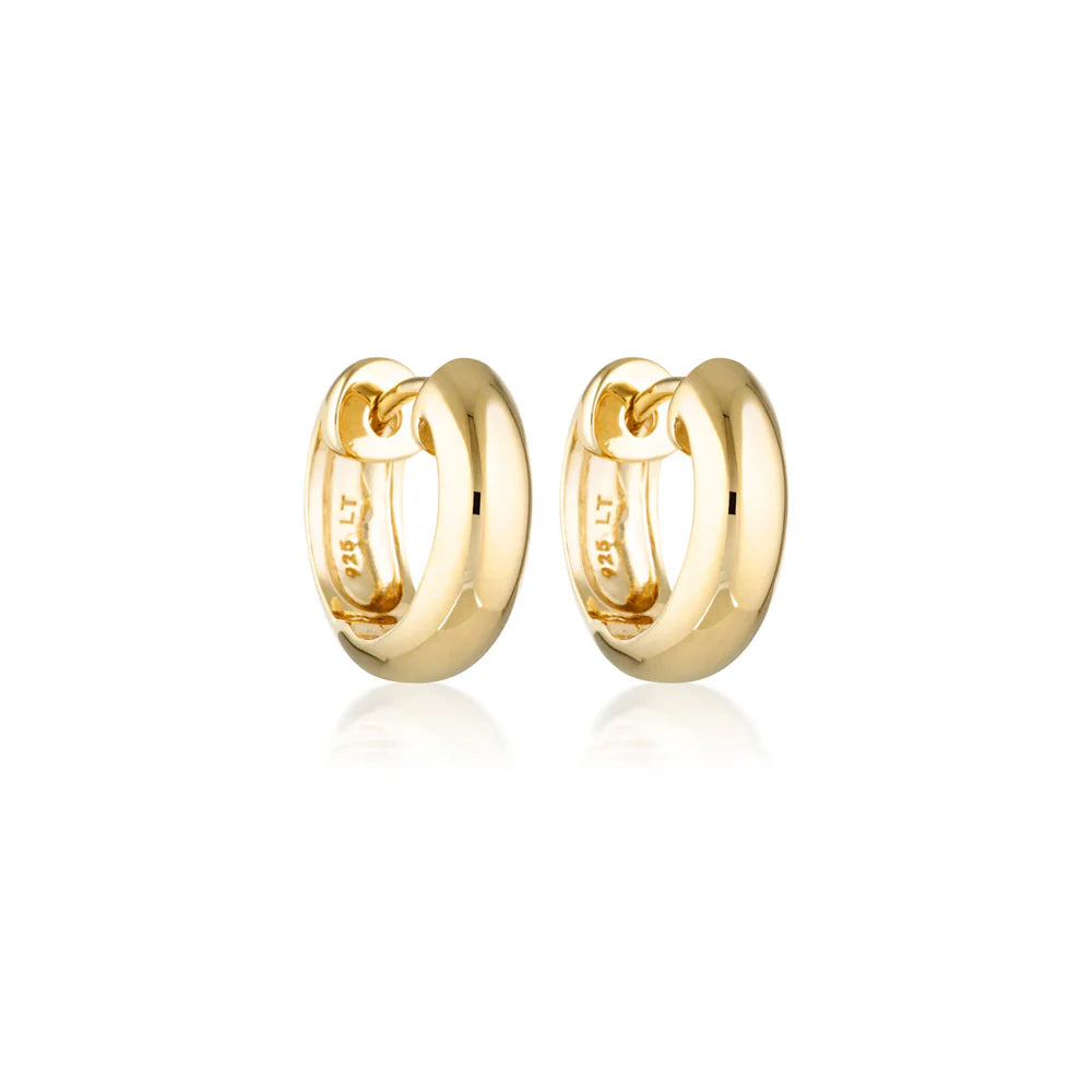 LINDA TAHIJA - SOLAR HUGGIE - 18K GOLD VERMEIL
