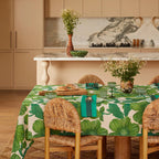 BONNIE & NEIL - LEON EMERALD TABLECLOTH - MEDIUM