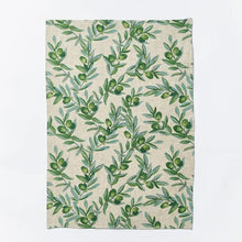 Load image into Gallery viewer, BONNIE &amp; NEIL - OLIVE GREEN TEA TOWEL
