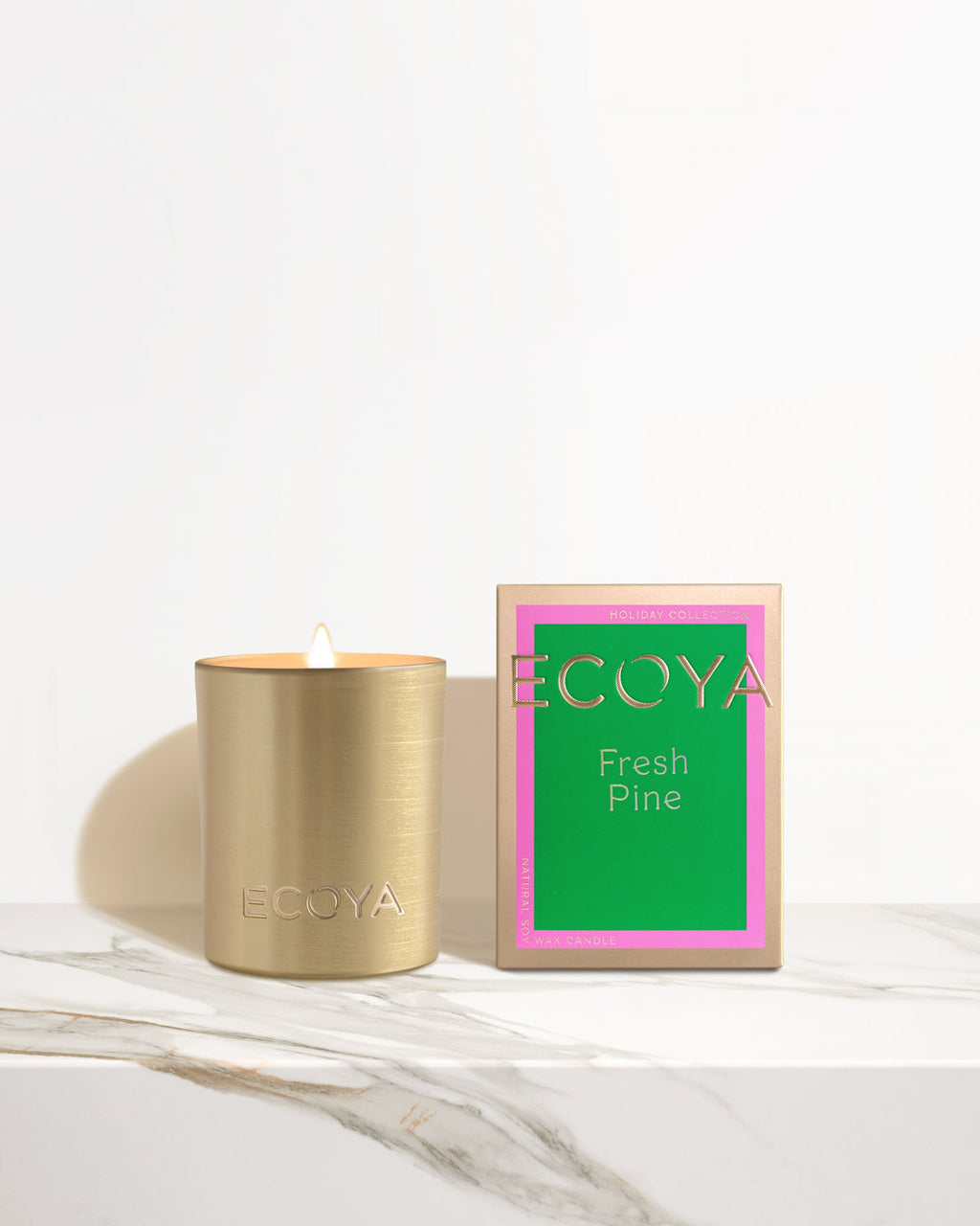 ECOYA - HOLIDAY: FRESH PINE MINI MADISON GOLDIE CANDLE