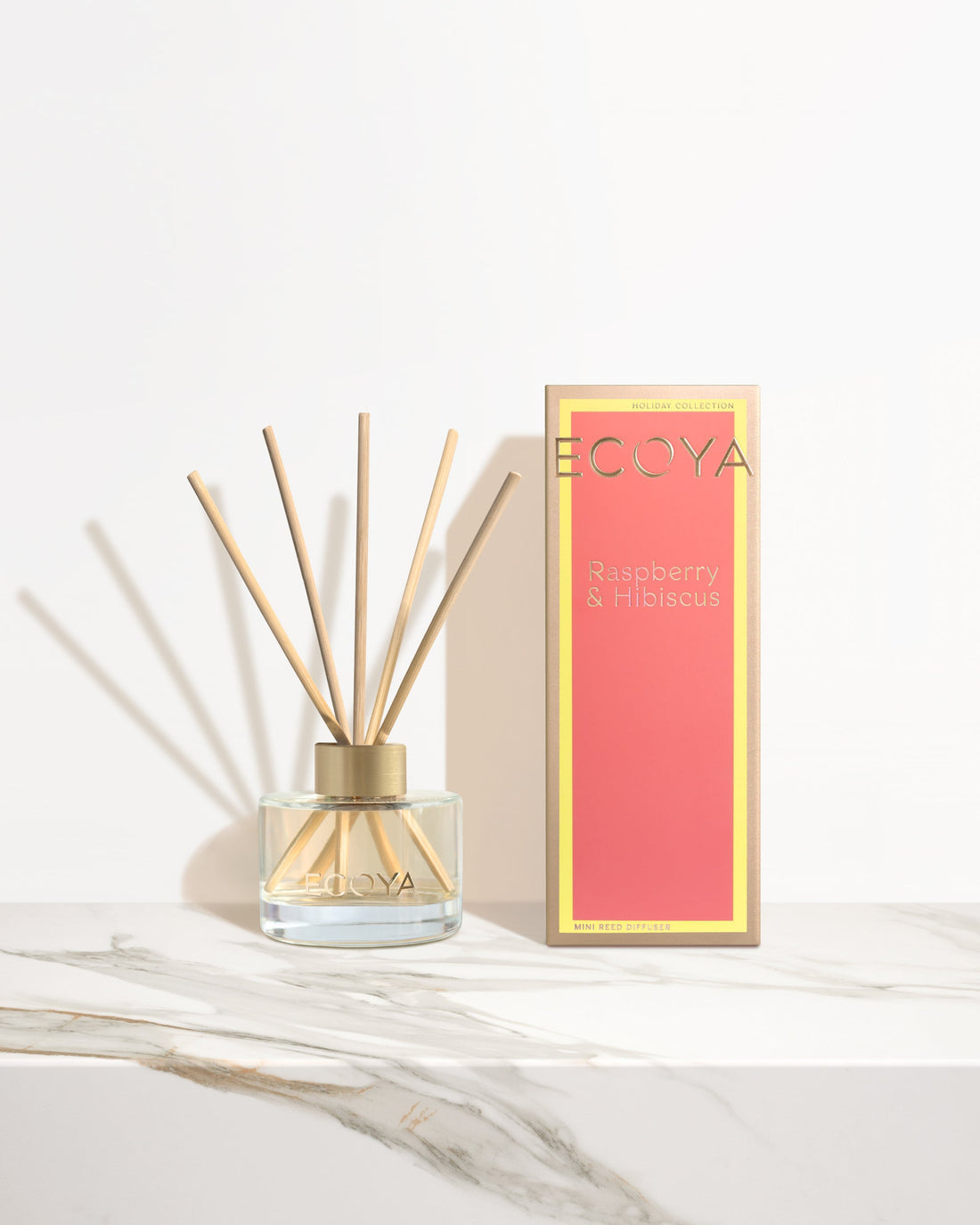 ECOYA - HOLIDAY: RASPBERRY & HIBISCUS MINI DIFFUSER
