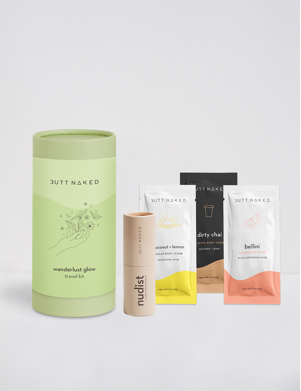 BUTT NAKED BODY - GIFT PACK - WANDERLUST GLOW